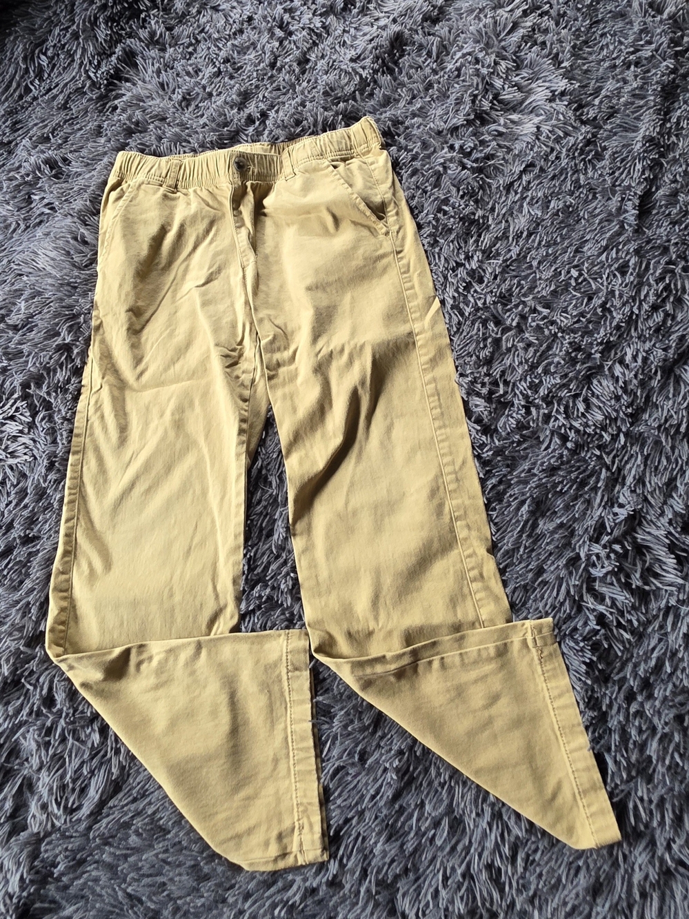 The Children's Place Boys' Elastic-Waist Khaki Pants